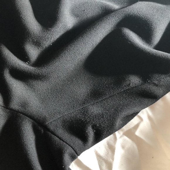 Maje Velvet-Trimmed Crepe Straight leg pants 38 - Picture 9 of 11